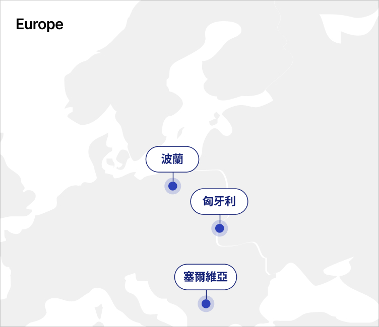 Europe 지도