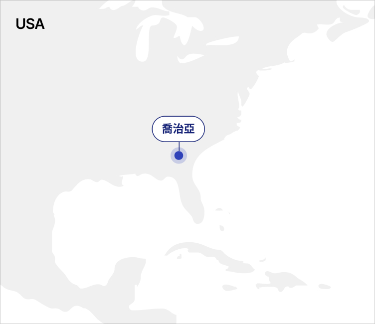 USA 지도