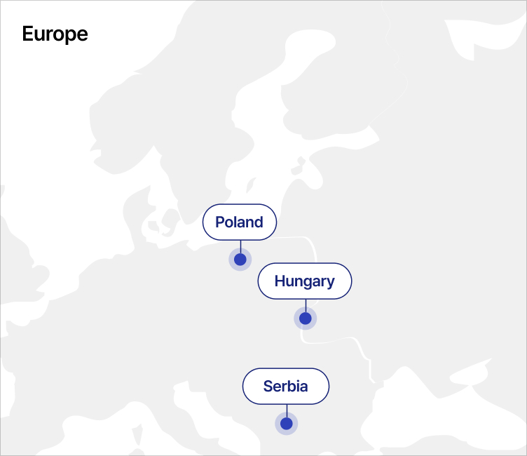 Europe 지도
